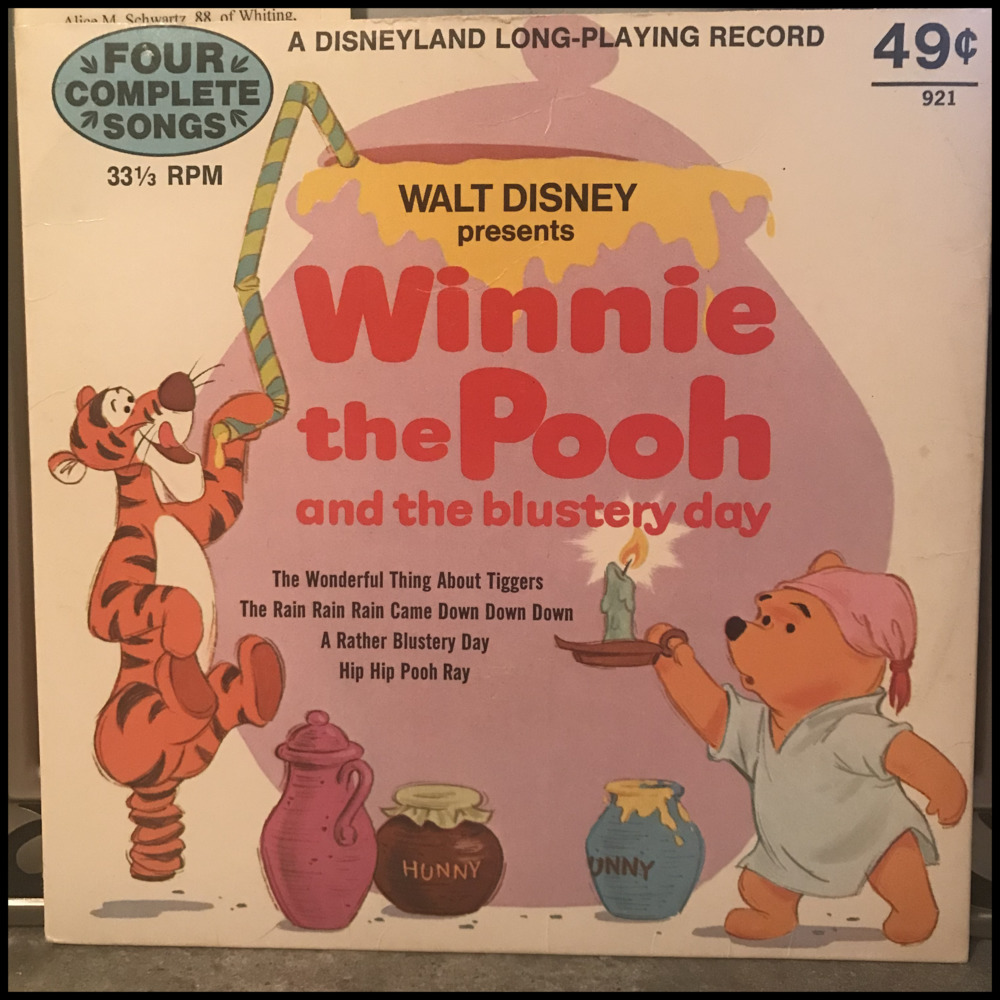 Winnie The Pooh And The Blustery Day-*Vinyl Record*